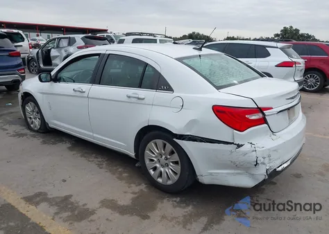 2014 Chrysler 200 Lx from USA, damaged, VIN 1C3CCBAB8EN195117